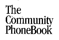 THE COMMUNITY PHONEBOOK