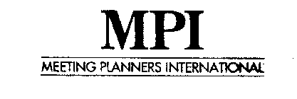MPI MEETING PLANNERS INTERNATIONAL