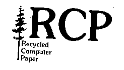 RCP RECYCLED COMPUTER PAPER