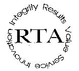 RTA INTEGRITY RESULTS VALUE SERVICE INNOVATION
