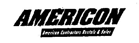 AMERICON AMERICAN CONTRACTORS RENTALS &SALES