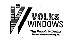 VW VOLKS WINDOWS THE PEOPLE'S CHOICE