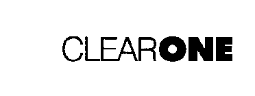 CLEAR ONE