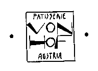 PATISSERIE VON HOF AUSTRIA