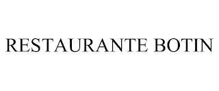 RESTAURANTE BOTIN