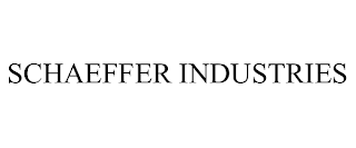 SCHAEFFER INDUSTRIES