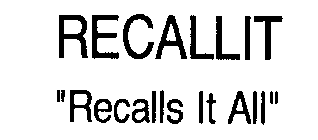 RECALLIT 