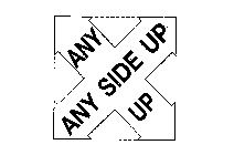 ANY SIDE UP ANY SIDE UP