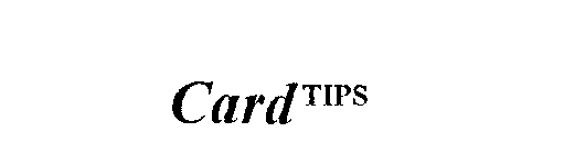 CARDTIPS