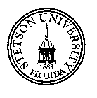 STETSON UNIVERSITY  FLORIDA 1883