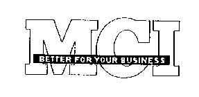 MCI BETTER FOR YOUR BUSINESS