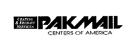 PAKMAIL CENTERS OF AMERICA CRATING & FREIGHT SERVICES