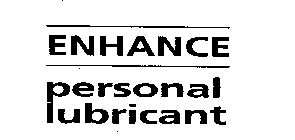 ENHANCE PERSONAL LUBRICANT