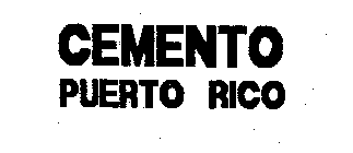 CEMENTO PUERTO RICO