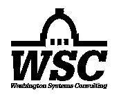 WSC WASHINGTON SYSTEMS CONSULTING