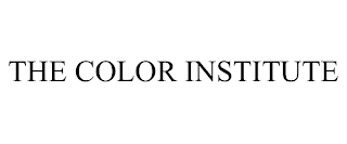 THE COLOR INSTITUTE