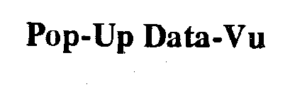 POP-UP DATA-VU