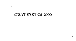C3SAT SYSTEM 2000