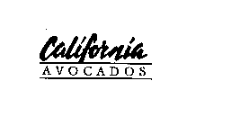 CALIFORNIA AVOCADOS