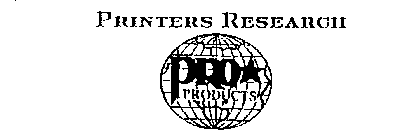 PRINTERS RESEARCH PRO PRODUCTS
