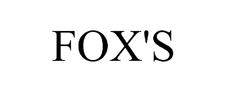 FOX'S