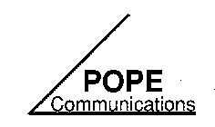 POPE COMMUNICATIONS