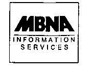 MBNA INFORMATION SERVICES