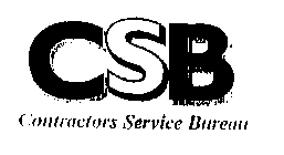 CSB CONTRACTORS SERVICE BUREAU