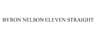 BYRON NELSON ELEVEN STRAIGHT