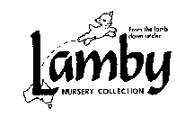 LAMBY NURSERY COLLECTION FROM THE LAMB DOWN UNDER