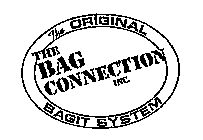 THE ORIGINAL BAGIT SYSTEM THE BAG CONNECTION INC.