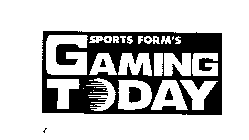 SPORTS FORM'S GAMING TODAY