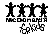 MCDONALD'S FOR KIDS