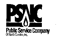 PSNC PUBLIC SERVICE COMPANY OF NORTH CAROLINA, INC.