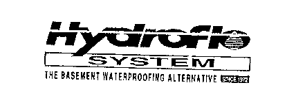 HYDROFLO SYSTEM THE BASEMENT WATERPROOFING ALTERNATIVE SINCE 1972