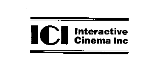 ICI INTERACTIVE CINEMA INC