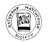 RMS RATHKAMP MATCHCOVER SOCIETY