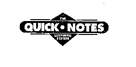 THE QUICK-NOTES LEARNING SYSTEM