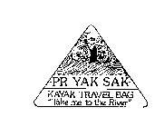 PR YAK SAK KAYAK TRAVEL BAG 