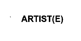 ARTIST(E)