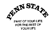 PENN STATE PART OF YOUR LIFE FOR THE REST OF YOUR LIFE