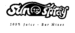 SUN SPRAY 100% JUICE - BAR MIXES