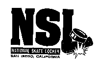 NSL NATIONAL SKATE LOCKER SAN DIEGO, CALIFORNIA