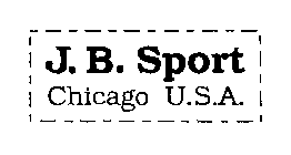 J. B. SPORT CHICAGO U.S.A.