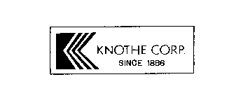 K KNOTHE CORP. SINCE 1886