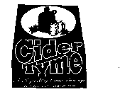 CIDER TYME A REFRESHING CIDER BEVERAGE WITH NATURAL AND ARTIFICIAL FLAVORS
