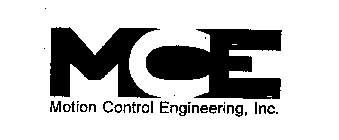 MCE MOTION CONTROL ENGINEERING, INC.