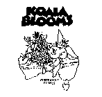 KOALA BLOOMS AUSTRALIAN PLANTS