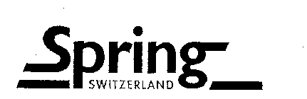 SPRING SWITZERLAND
