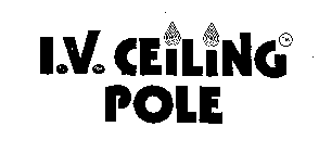 I.V. CEILING POLE